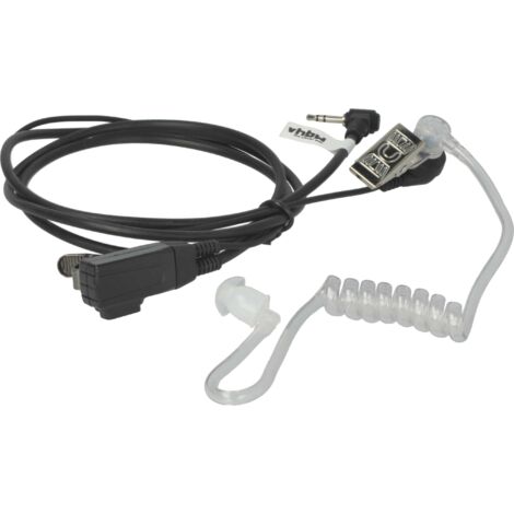 vhbw Oreillette compatible avec Motorola SX800, SX900, T4000, SX700, SX620R, T289, T270, SX709R, SX920R, SX750, T280 radio talkie-walkie (1/5)