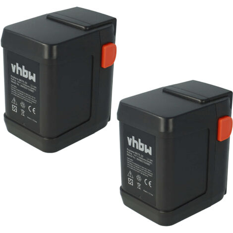 vhbw 2x Batterie compatible avec Gardena EasyCut Li-18/50 (8877-20), EasyCut 50-Li (8873-20) cisaille (3000mAh, 18V, Li-ion) (1/5)