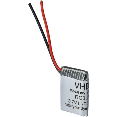 Vhbw 3x Batterie Compatible Avec Syma S107G, S108G Drone (240mAh, 3,7V, Li-ion