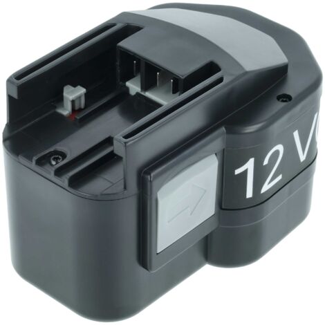 vhbw Batterie remplacement pour AEG 48-11-1900, 48-11-1960, 48-11-1950, 48-11-1970, 48-11-1967, 49-24-0150 pour outil électrique (1500 mAh, NiMH, 12 V) (1/5)
