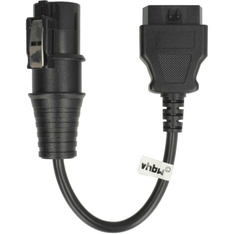 Câble Adaptateur OBD2 8 Broches Vers 16 Broches - 30 Cm - Pour Camions - Diagnostic Automobile