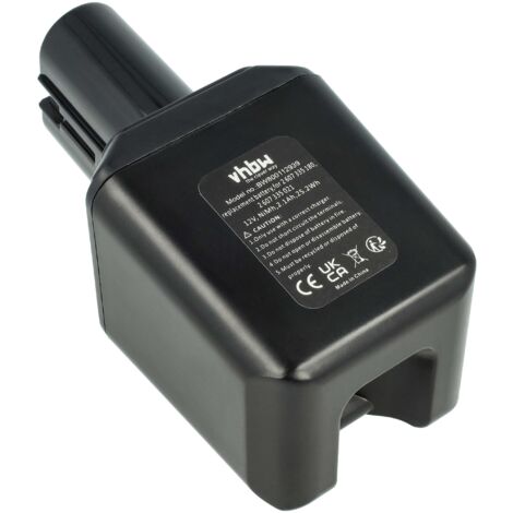 vhbw 3x Batterie compatible avec Bosch GBM 12 VESP, GBM 12 VES, GSB 12 VESP, GSB 12 VES, GBM 12VE, GSB 12 VE outil électrique (2100 mAh, NiMH, 12 V)