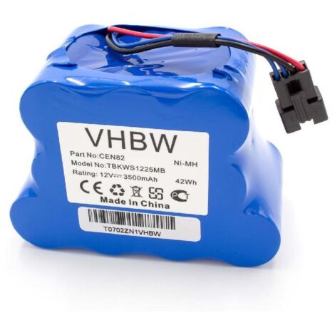 Batterie 6V 3500mAh Pour Aspirateur Robot Ecovacs Deebot D62 - Visiodirect