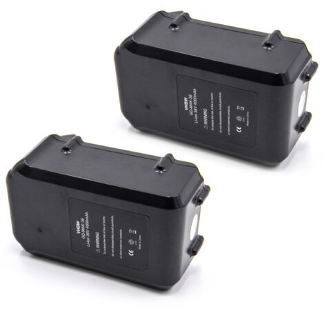 vhbw 2x Batterie compatible avec Makita BBC300LRDE, BBC300L, BC231, BBC300LZ2C, BBC300LZ, BBC300 outil électrique (4000 mAh, Li-ion, 36 V) (1/2)