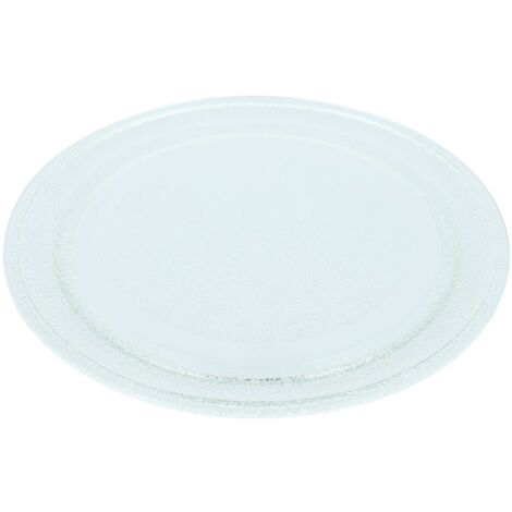 vhbw Plateau tournant compatible avec LG MS1902H, MS1903D, MS1904C, MS1904H, MS1905CBL, MS1905CG micro-ondes - Plaque tournante verre, 24,5 cm (1/5)
