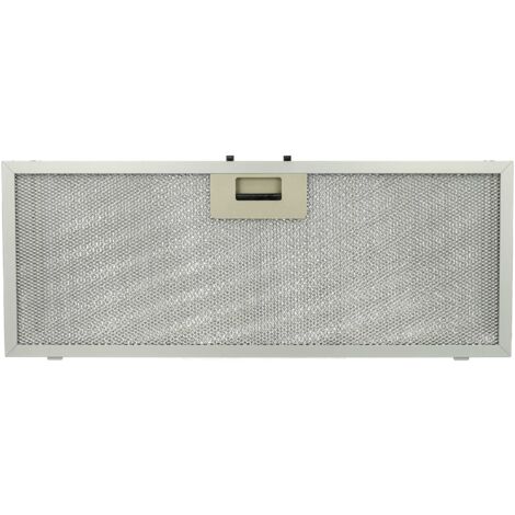 vhbw 1x Filtre anti-graisse compatible avec Bauknecht DLHI 5660 857457316000 hotte de cuisine - 45,9 x 17,7 x 0,85 cm, métal (1/5)