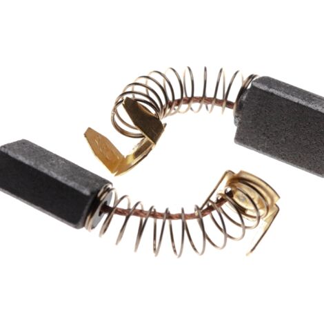 Balais Charbon 6x10x15 Mm Vhbw - Lot De 2 - Compatible Avec Makita 9900B, 9924DB, 9741, Etc. - Remplacement CB-7E