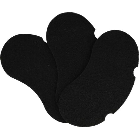 vhbw 3x Filtre à charbon actif remplacement pour SEB XA500025 pour Friteuse - 18,6 x 8,8 x 0,3 cm (1/5)
