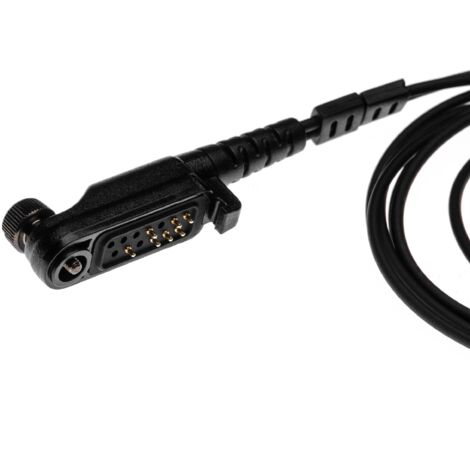 vhbw Oreillette compatible avec HYT/Hytera PD662G, PD600, PD602, PD660, PD662, PD602G, PD605 radio talkie-walkie avec microphone Push-to-Talk (1/3)