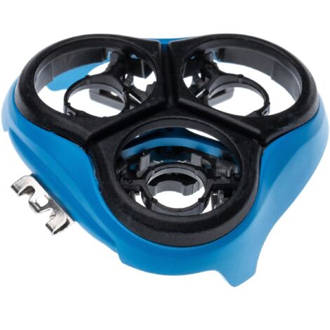 vhbw Support pour tête de rasoir compatible avec Philips AT753, AT752, AT798, AT750, AT810, AT754, AT751, AT757, AT758 rasoir, bleu (1/2)