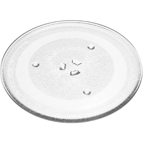 vhbw Plateau compatible avec Samsung GE87HR/BWT, GE87KPR-S/BWT micro-ondes - Plaque tournante verre, 28,8 cm, support en Y (1/4)
