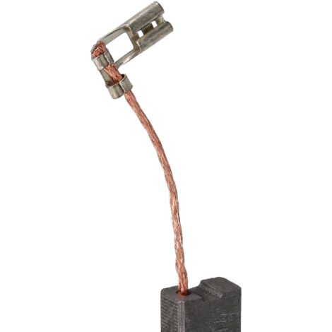 2 Paires De Balais Charbon 6.3x10x20 Mm Compatibles Hilti TE 56, TE 56-ATC - Avec Arrêt Automatique