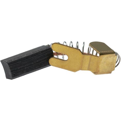 Balais Charbon 6,5x13,5x17mm Pour Makita HM1400K HR3600B HR3850 – 2 Pièces Avec Ressort | Pièce Rechange Outil électrique