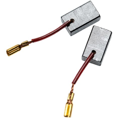 Lot 2 Balais De Charbon 21x12,5x8 Mm – Compatibles Hilti TE7A / TE7-A – Rechange Qualité Pour Perceuse / Marteau