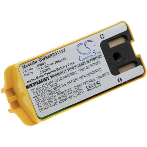 vhbw 1x Batterie remplacement pour JAY UDB2 pour radio talkie-walkie (700mAh, 3,6V, NiMH) (1/4)