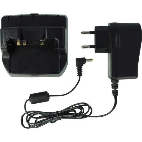 vhbw Chargeur compatible avec Yaesu VX-210, VX-177, VX-180 radio - Socle + Prise + Câble auto, 10,8 V, 0,45 A (1/5)