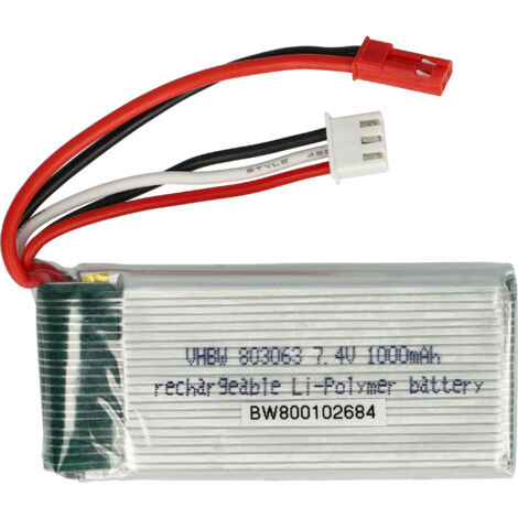 Vhbw Batterie Compatible Avec Connecteur T Pour Modéle