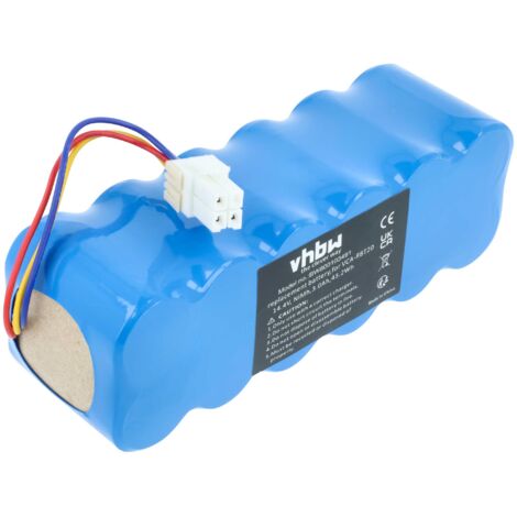 Vhbw Batterie De Rechange Nimh 3000mah 14 4v Compatible Avec Samsung Navibot Sr Series Aspirateur Comme Sr50 Sr55 Sr77 Sr85 Sr49