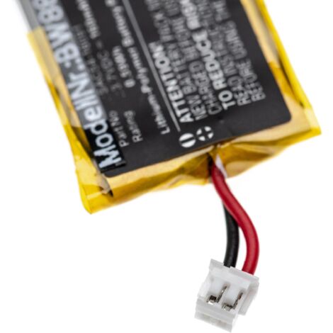 Vhbw Batterie Remplacement Pour Dogtra BP37F, BP37R Pour Collier De Dressage De Chien (300mAh, 3,7V, Li-polymère