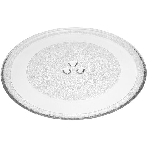 Plateau tournant en verre pour micro-ondes de 31,5 cm, 26,9 cm, 24,4 cm,  plaque tournante de rechange en verre pour micro-ondes, rond, plateau en