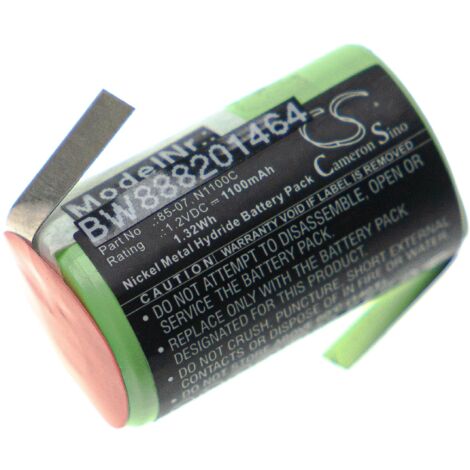 Batterie Rechargeable NiMH Pour Tondeuse Panasonic ER398 / ER201 - 1,2V 1300mAh - Neuf