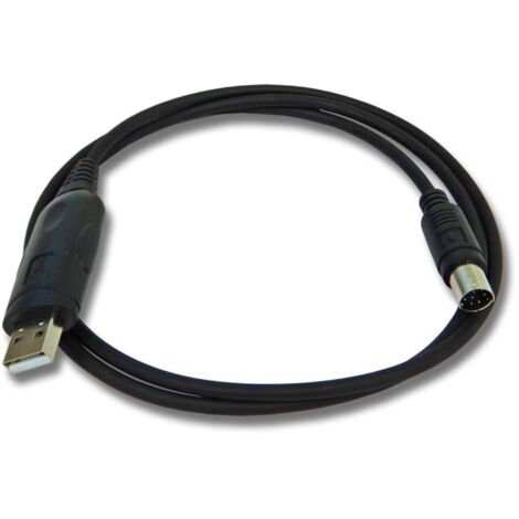 KIMISS 8-poliges DIN-auf-USB-Programmierkabel – Für FT-100D, FT-817, FT-857, FT-897, CT-62, Robustes PVC