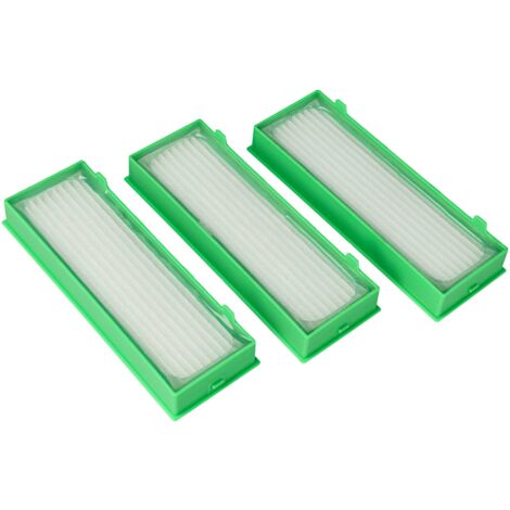 vhbw Set 3x Filtres d'aspirateur HEPA, compatible avec Vorwerk Kobold VR200, VR-200, VR300, VR-300 (1/5)