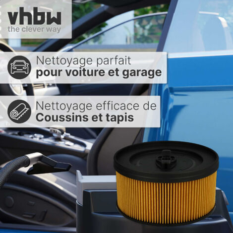 Filtre Plissé Pour Aspirateur Kärcher WD 5.600MP, 5.800 Eco!ogic, 5.500M - Neuf Vhbw