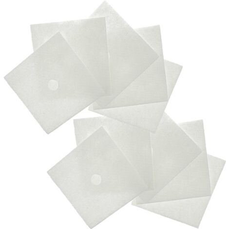 vhbw Lot de filtres compatible avec Maico ER-APB60 VZ appareil de ventilation - Filtre à air G2 (10 pcs), Blanc (1/5)