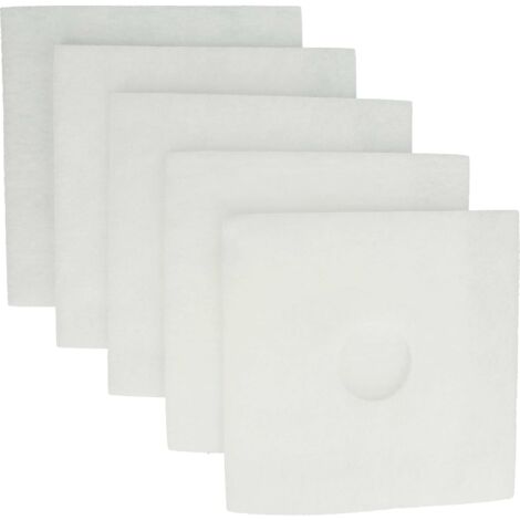vhbw 5x Filtres à air compatible avec Helios ELS-VEB 60/30, ELS-VEB 60, ELS-VEB 100/60, ELS-VEB 100 ventilateur (1/5)