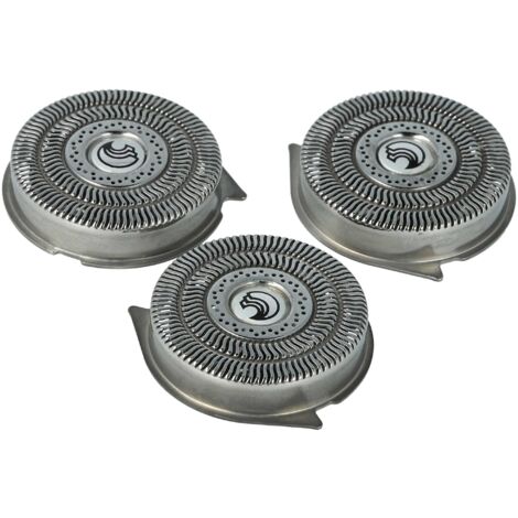 vhbw 3x Lames de rasoir fines compatible avec Philips HQ8190, HQ8200, HQ8220, HQ8240, HQ8241, HQ8250, HQ8253, HQ8255, HQ8260, HQ8261, HQ8270, HQ8280, HQ8290 - Lames de rechange