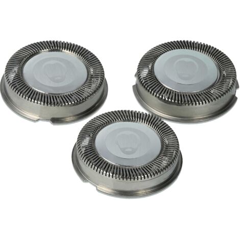 vhbw 3 x tête de rasoir compatible avec Philips HQ3604, HQ3605, HQ3610, HQ362, HQ380, HQ3805, HQ3810, HQ382, HQ3825, HQ3830, HQ384, HQ3845 (1/5)