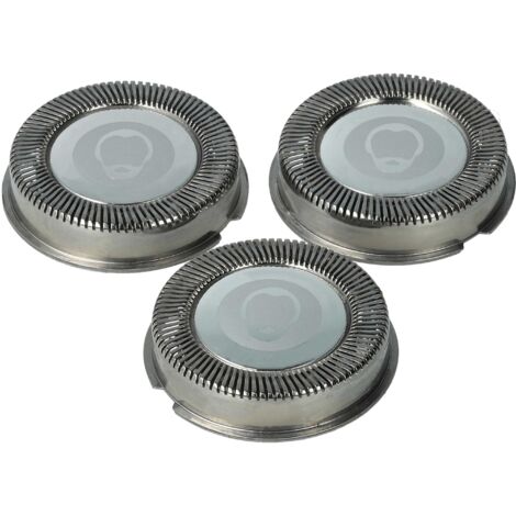 vhbw 3 x tête de rasoir compatible avec Philips HQ5825, HQ5826, HQ5830, HQ5841, HQ5845, HQ5846, HQ5847, HQ5848, HQ5849, HQ5850, HQ5851, HQ5853, HQ5854