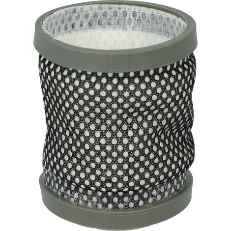 vhbw 1x Filtre compatible avec Dirt Devil Cavalier Total, Cavalier Total Home, DD 698, DD 698-1 aspirateur - filtre de sortie d'air, gris / noir / blanc (1/5)