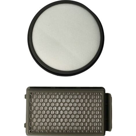 Kit Filtri E Spazzola Vhbw Per Aspirapolvere Moulinex MO2731PA/4Q0, MO2759PA/4Q0 – 4 Pezzi (HEPA, Pre-Motore, Scarico, Spazzola)
