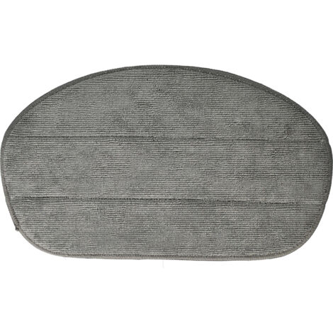 Lot De 2 Housses De Rechange Microfibre Pour Nettoyeur Vapeur Leifheit CleanTenso - Couleur Gris