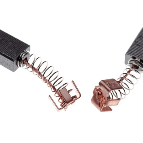 Vhbw 2x Balais Charbon 5 X 8 X 17 Mm Compatible Avec Fein ASte 649, 649