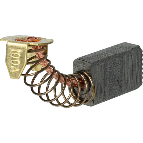 2 Balais De Charbon Vhbw 6x10x15 Mm Avec Ressort - Remplacement Pour Makita CB-113, 191904-8 - Pièce Pour Outil électrique - 9