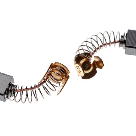 vhbw 2x balais charbon 5 x 8 x 11 mm compatible avec Makita 6905BS, 6905B, 6905V, 3705S, 5000SBR, 4204N, 9501B, 906H, 9501BH outil électrique