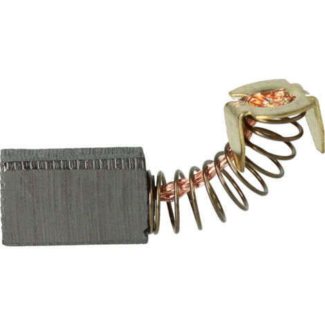 Balais De Charbon Vhbw 6x10x17 Mm - Compatibles Avec Bosch GWS 12-125 CIEPX - Lot De 2 - 6