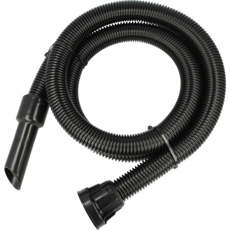 vhbw Tuyau d'aspirateur 2,7m avec raccord circulaire 32mm compatible avec Numatic NPV370, NPV370 22, NQS250, NQS250 22, NRV200 aspirateur -noir (1/5)