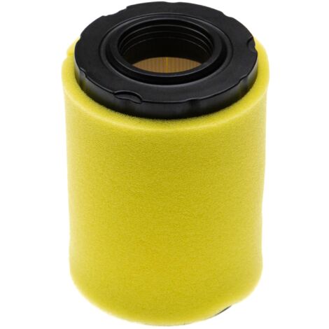 vhbw Set de filtres compatible avec Briggs & Stratton 31E777-0117-B1 moteur pour tracteur tondeuse - 1x préfiltre, 1x filtre à air (1/4)
