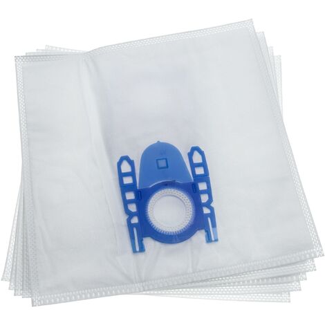 vhbw 5x sacs compatible avec Kärcher VC 6200, VC 6250 PET, VC 6300, VC 6300 B, VC 6350 aspirateur - microfibres non tissées, 29,8cm x 30cm, blanc (1/3)