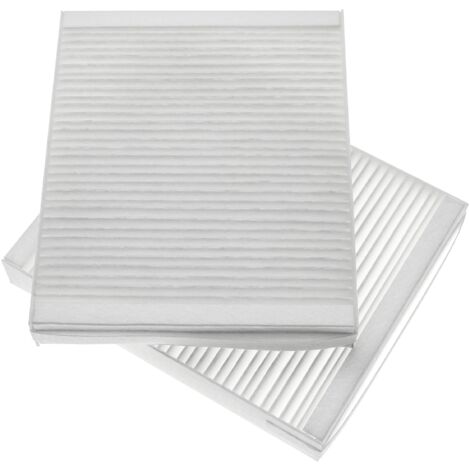 vhbw Lot de filtres remplacement pour Lunos 040111, 040 111 pour appareil de ventilation - Filtre à air F9 (2 pcs), Blanc (1/3)