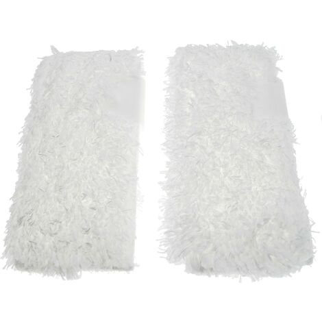 vhbw set de lingettes (2-exemplaires) compatible avec Kärcher SI 4 Premium Iron Kit, SV 1802, SV 1902, SV 7 balai vapeur, serpillière (1/3)