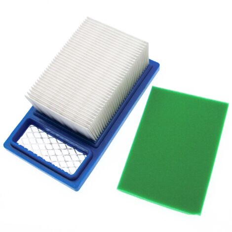 vhbw Set de filtres 1x filtre à air, 1x préfiltre remplacement pour Wacker 157193, 160459 pour pilon vibrant avec moteur à essence (1/2)