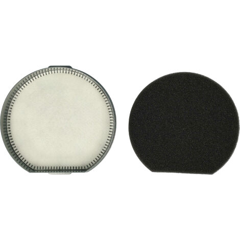 vhbw set di 2 filtri sostituisce Dirt Devil 1144001 per aspirapolvere