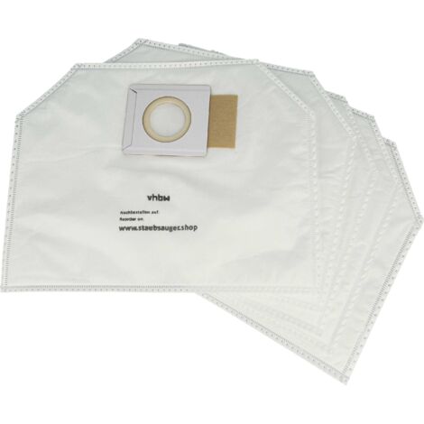 vhbw 5x sacs compatible avec Makita DVC260ZX, DVC260ZX4, DVC260ZX5, DVC260ZX8, DVC261, DVC261ZX11, DVC261ZX15 aspirateur - microfibres non tissées (1/5)