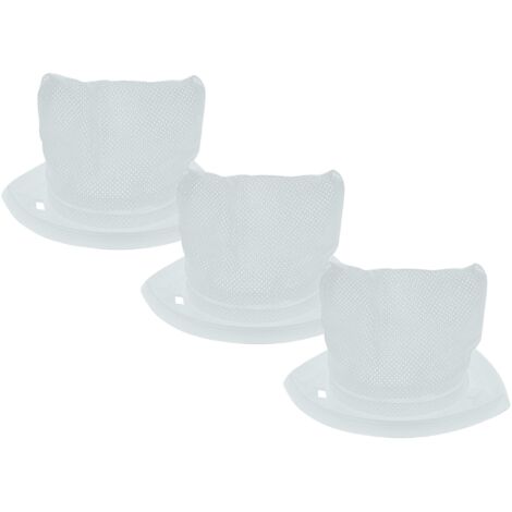 vhbw 3x Filtre compatible avec Black & Decker Dustbuster NVB220WC, NVB220, NVB215WAN, NVB215WN aspirateur sans-fil - Filtre anti-saleté (1/5)