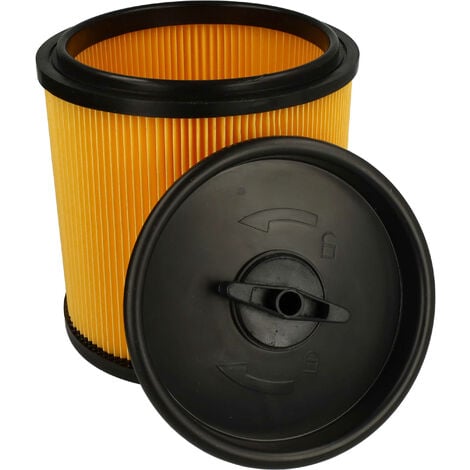 vhbw Lot de 3x filtres d'aspirateur compatible avec Clatronic Eco-Cyclon BS  1293, BS 1304 aspirateur - Filtre HEPA + nylon contre les allergies